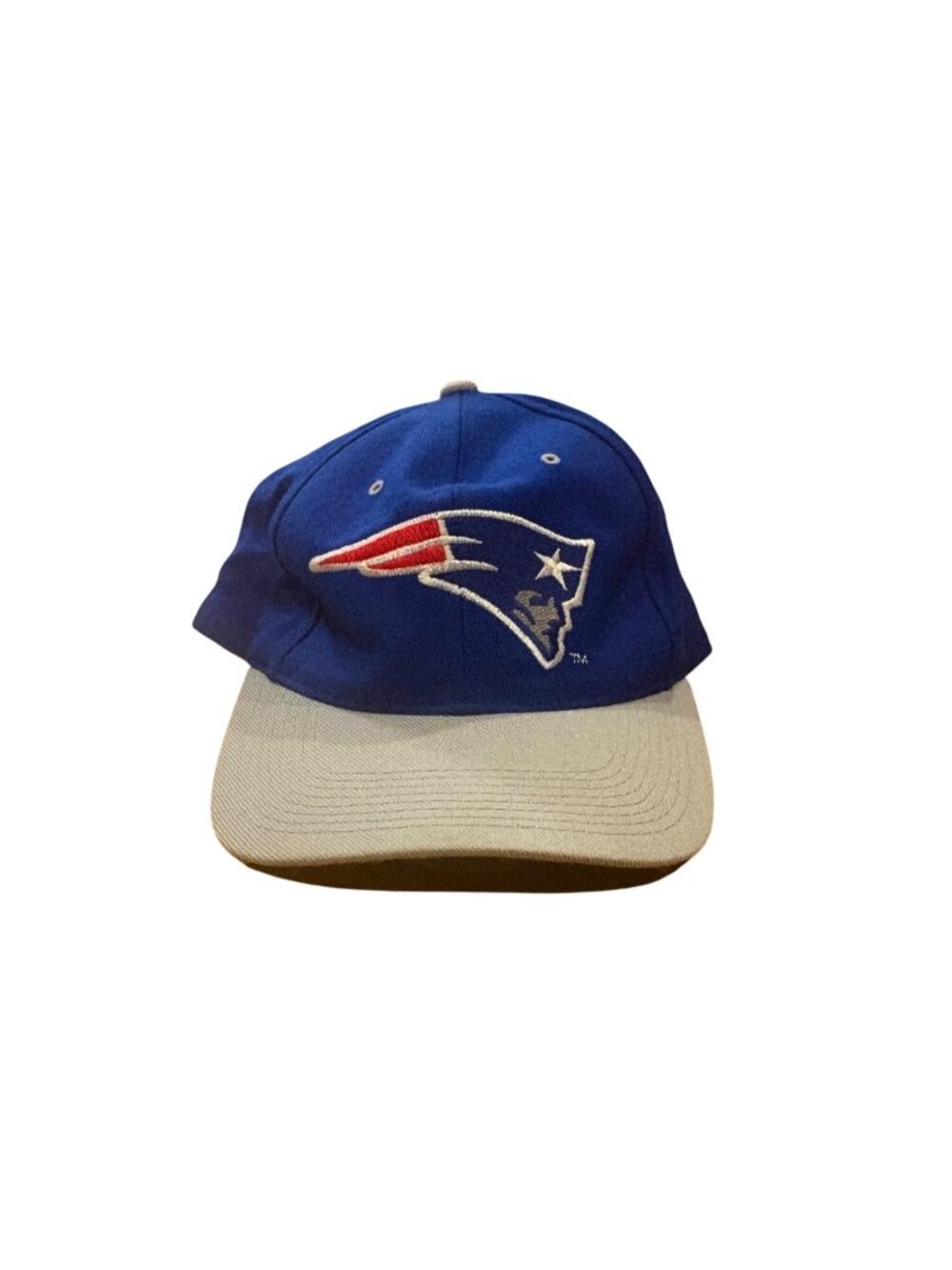 Vintage 90s New England Patriots Team NFL Football 100% Wool Snapback Hat